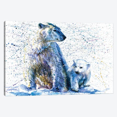 Polar Bear II Canvas Print #KNK52} by Konstantin Kalinin Canvas Art Print