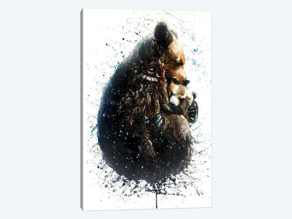 Bears by Konstantin Kalinin 1-piece Canvas Print