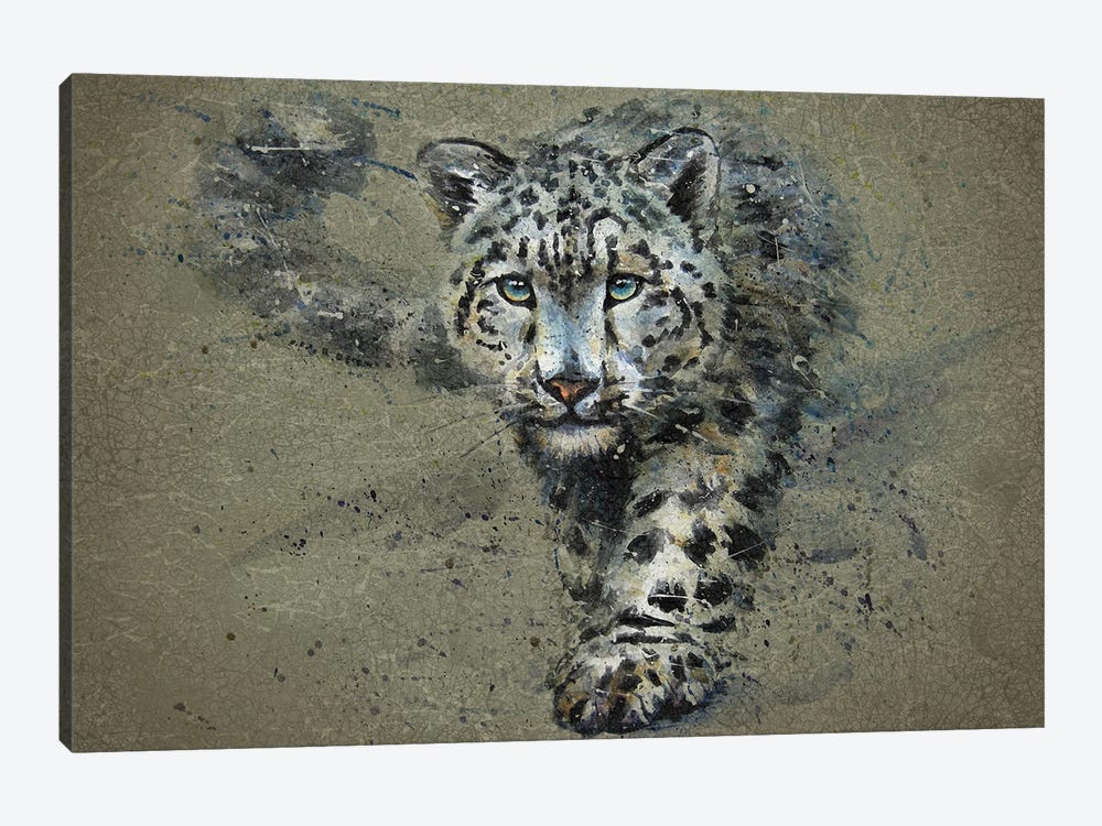 Snow Leopard by Konstantin Kalinin 1-piece Canvas Art
