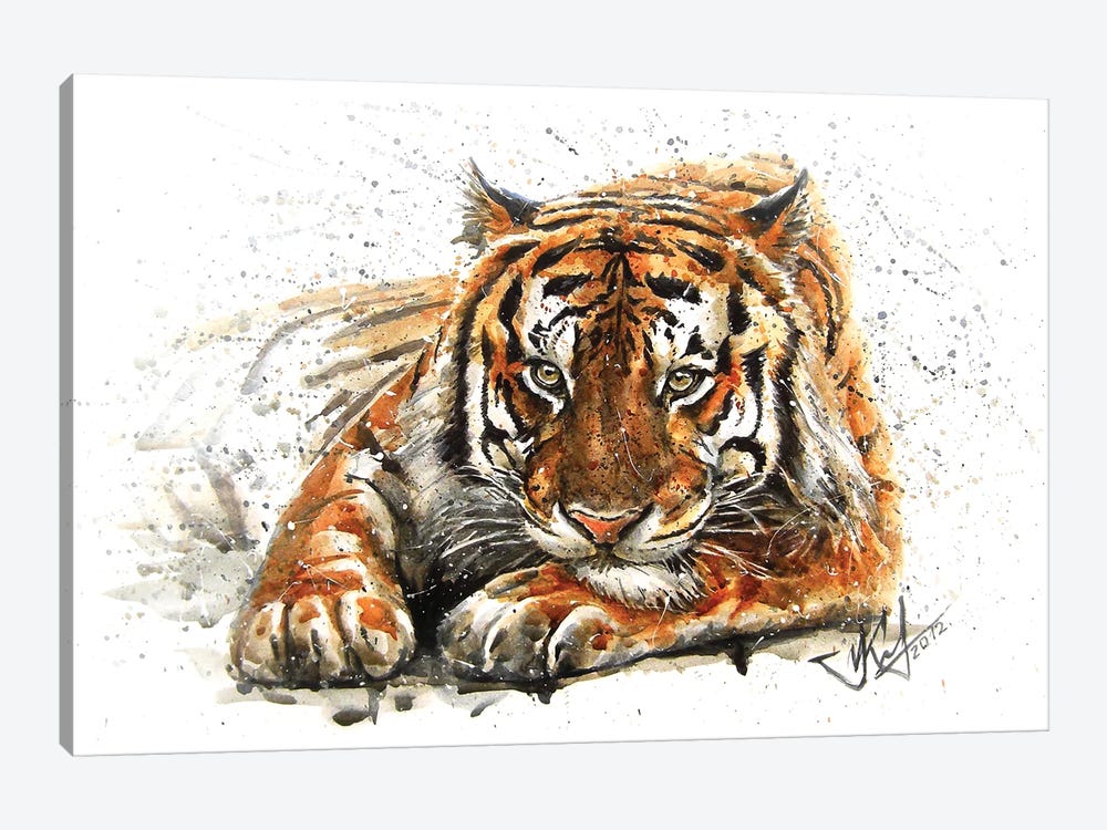 Tiger by Konstantin Kalinin 1-piece Art Print