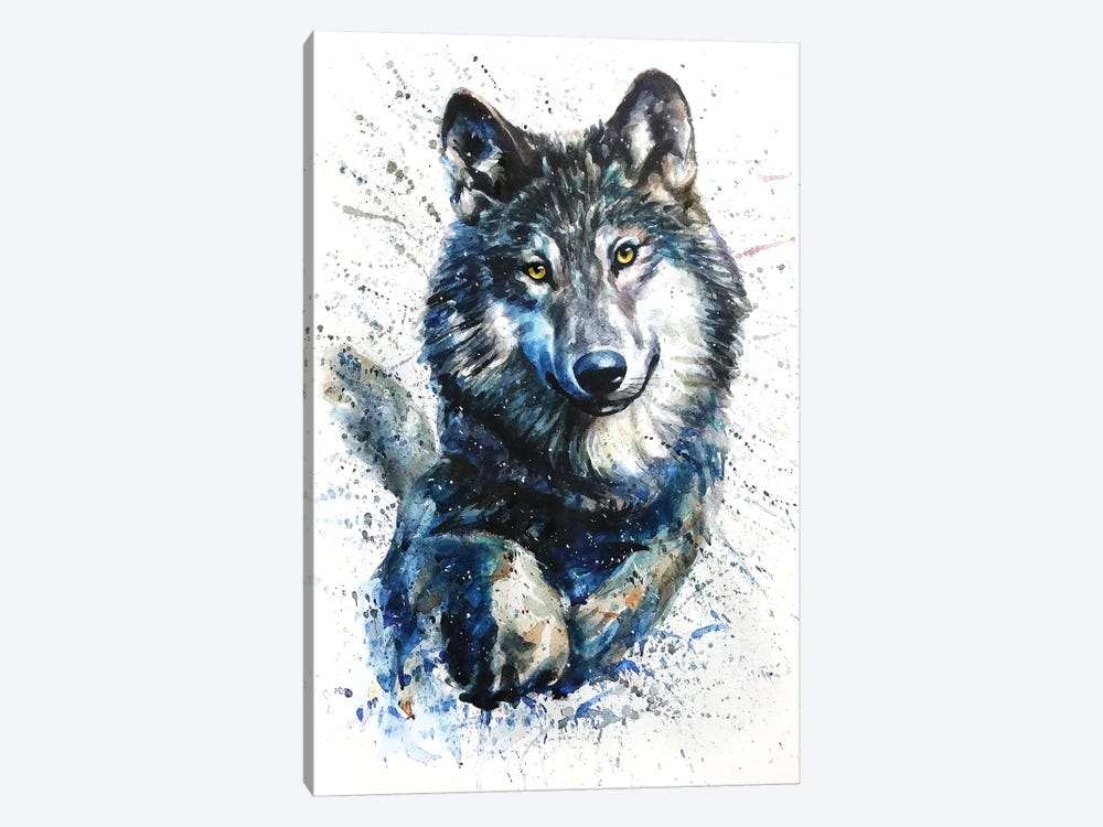 Wolf IV by Konstantin Kalinin 1-piece Canvas Art Print