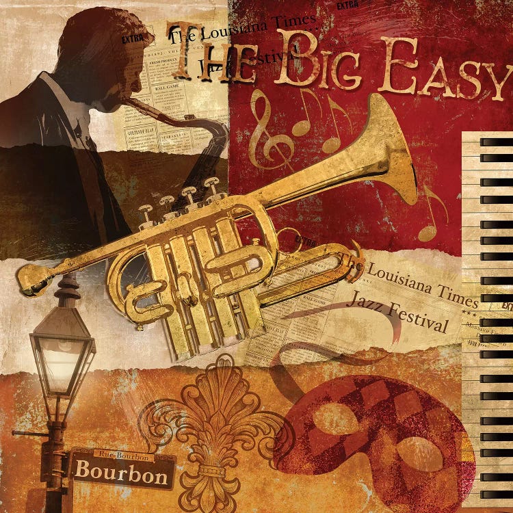 The Big Easy by Conrad Knutsen wall art