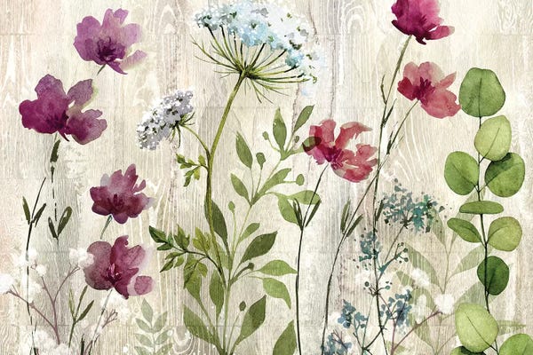Conrad Knutsen: Meadow Flowers I by Conrad Knutsen