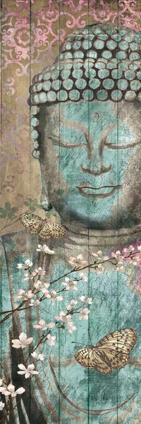 Large Art for Bedroom - Canvas Prints: Floriental Buddha by Conrad Knutsen