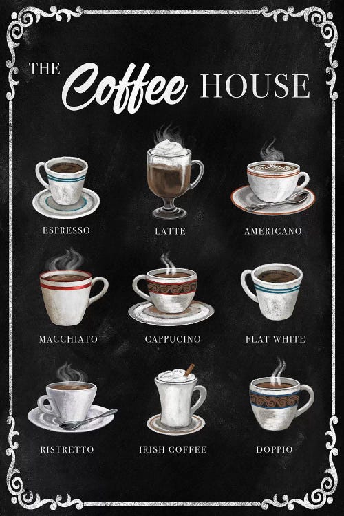The Coffee House by Conrad Knutsen wall art