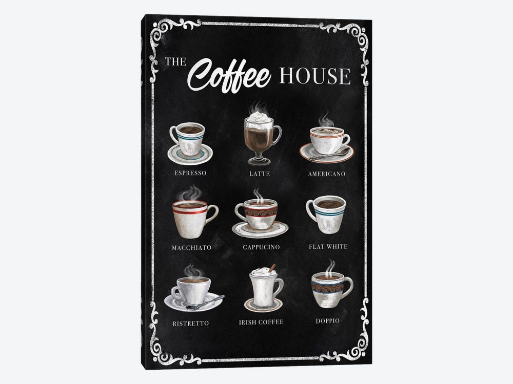 The Coffee House by Conrad Knutsen 1-piece Canvas Wall Art