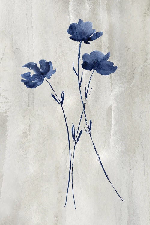 Indigo Botanical III by Conrad Knutsen wall art