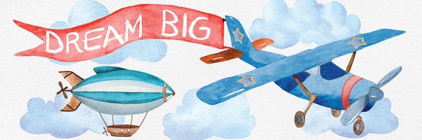 Helicopters: Dream Big Airplane by Conrad Knutsen