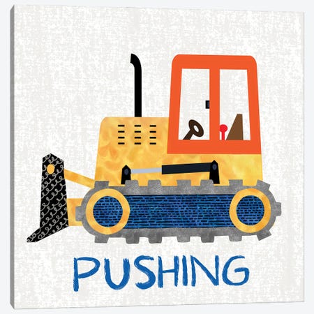 Pushing Canvas Print #KNU148} by Conrad Knutsen Canvas Art Print