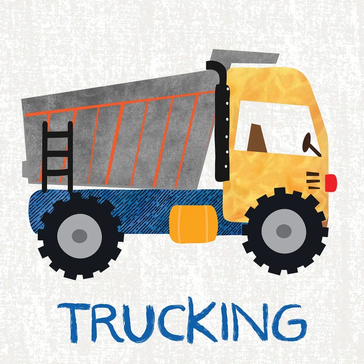 Trucking by Conrad Knutsen wall art