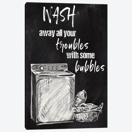 Wash Away Your Troubles Canvas Print #KNU155} by Conrad Knutsen Art Print