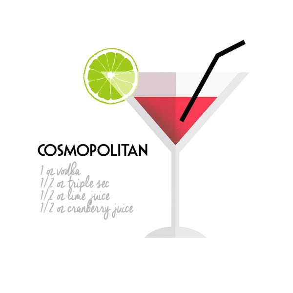 Cosmopolitan: Classic Retro Cosmo by Conrad Knutsen