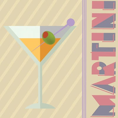 Martini by Conrad Knutsen framed wall art