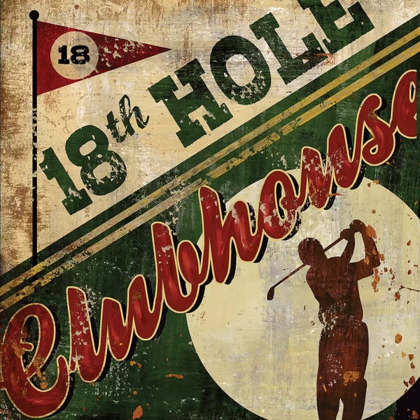 Golf: Clubhouse by Conrad Knutsen