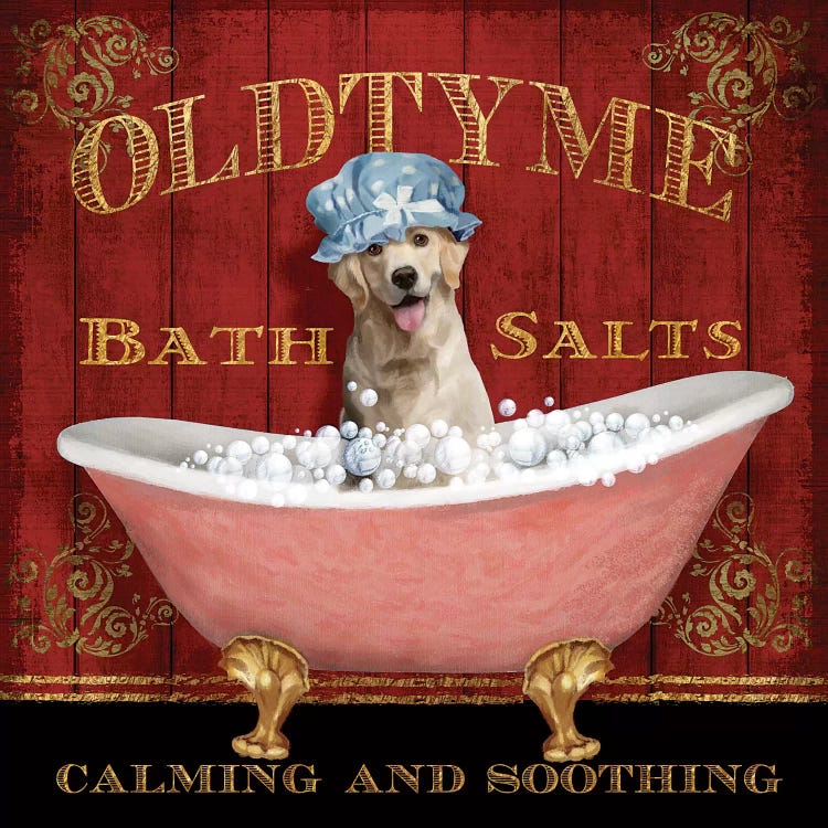 Old Tyme Bath by Conrad Knutsen wall art
