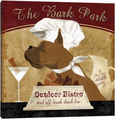 Bark Park Canvas Art Print - Chef