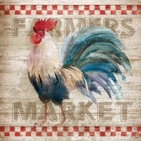Modern Farmhouse Décor: Morning Market by Conrad Knutsen