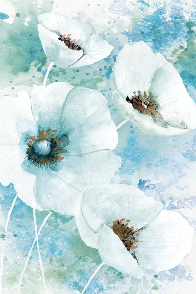 Poppies: Simple and Pretty I by Conrad Knutsen