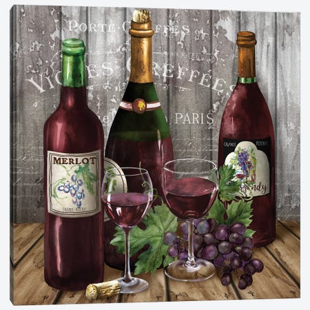 Delicious Reds I Canvas Print #KNU41} by Conrad Knutsen Canvas Wall Art