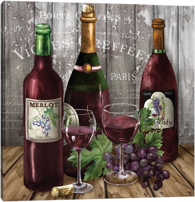 Delicious Reds I Canvas Art Print - Ultra Earthy