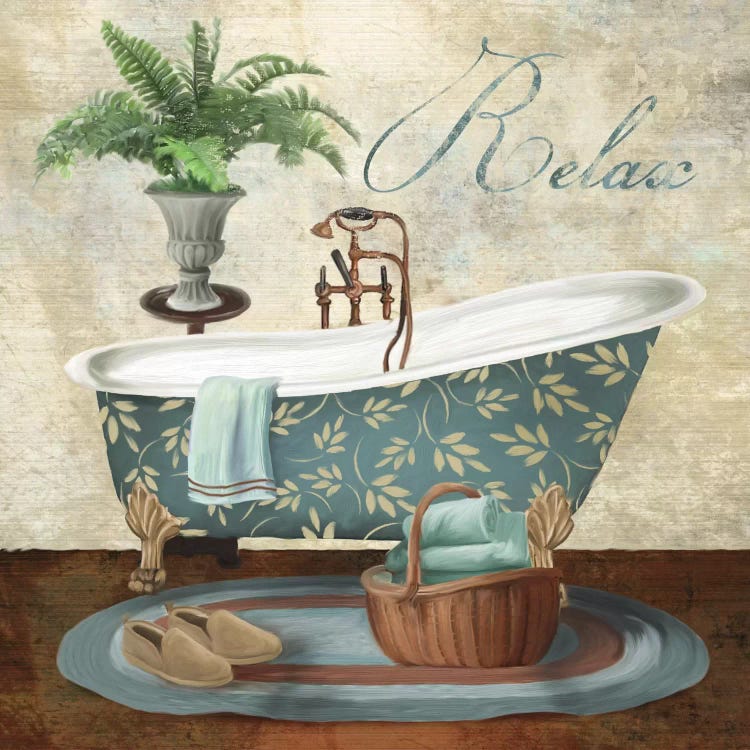Bath Relax by Conrad Knutsen wall art