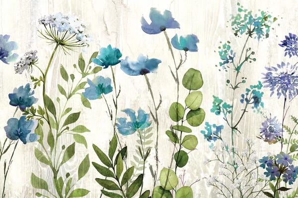 Conrad Knutsen: Blue Meadow by Conrad Knutsen