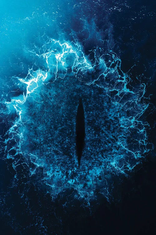 Sauron Eye by Milos Karanovic wall art