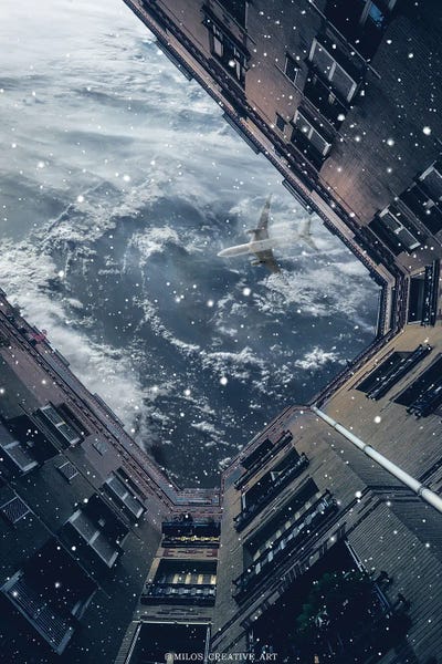 Earth Day by Milos Karanovic art print