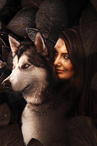 You Are Not Alone by Milos Karanovic metal wall art