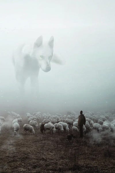 Milos Karanovic: Big Wolf by Milos Karanovic