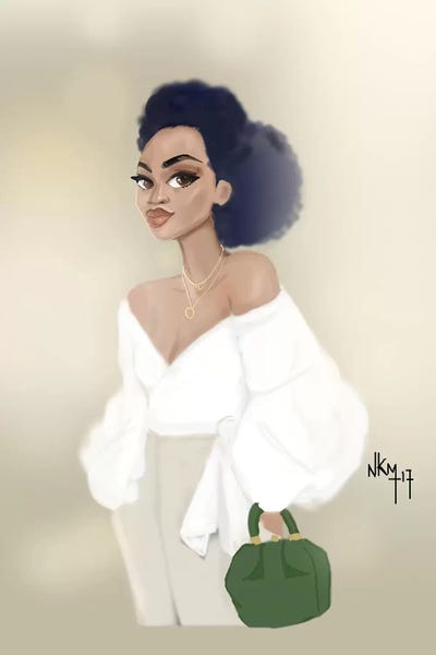 Nicholle Kobi: Blouse Blanch   by Nicholle Kobi