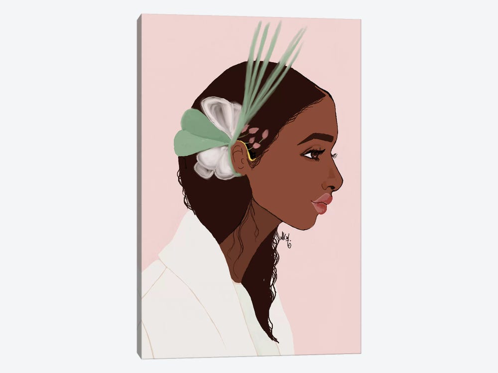 Couronne Hair by Nicholle Kobi 1-piece Canvas Print