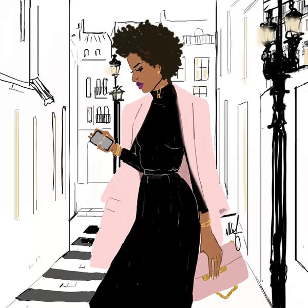 Glam Bedroom: Pink Monday by Nicholle Kobi