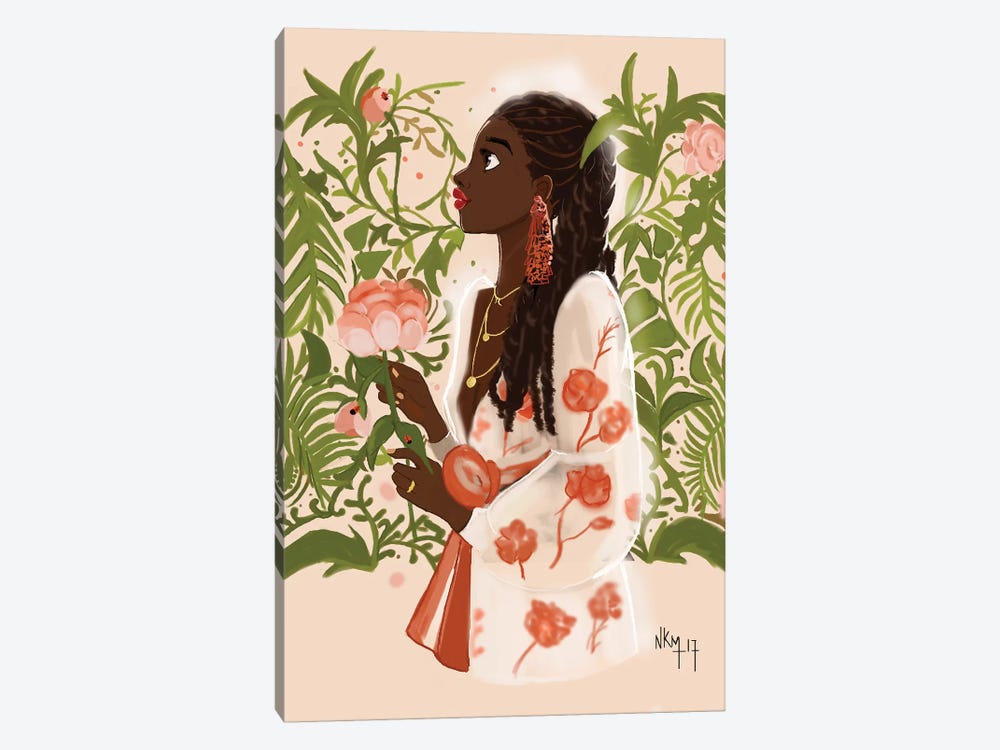 September Girl by Nicholle Kobi 1-piece Canvas Art Print