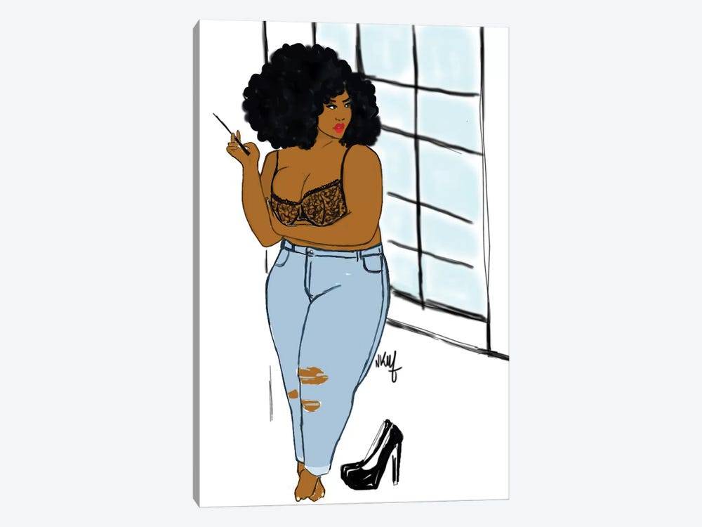 Big And Beauty by Nicholle Kobi 1-piece Canvas Print