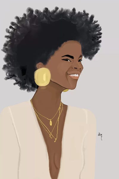 Women's Tops: Big Smile by Nicholle Kobi