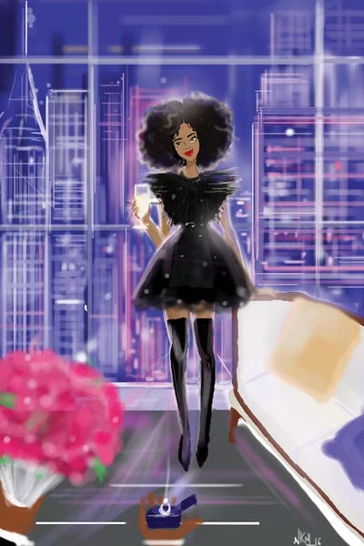 Glam Bedroom: Roses And Diamond by Nicholle Kobi