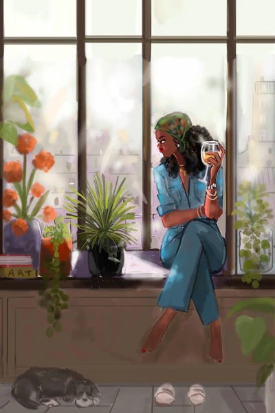 Gardening: Thinker II by Nicholle Kobi