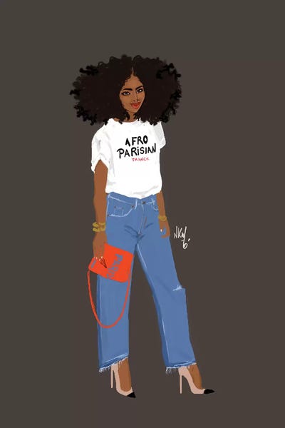 Bags & Purses: Afro-Parisianer by Nicholle Kobi