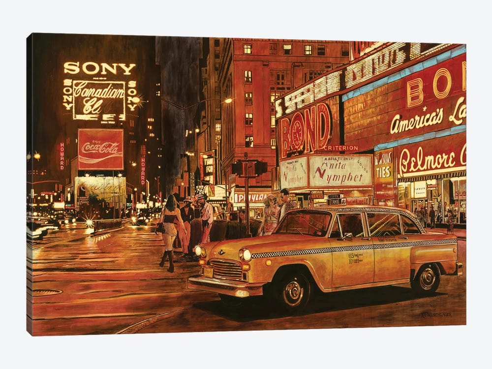 NYC 1976 by Keith Oelschlager 1-piece Canvas Wall Art