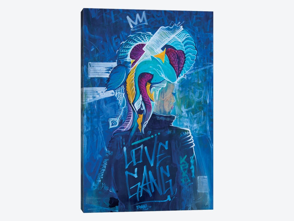 Love Gang by Kolormore 1-piece Canvas Print