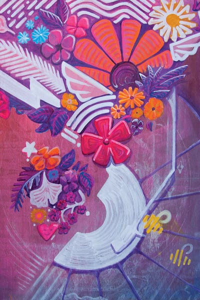 Sonic Bloom II by Kolormore canvas print