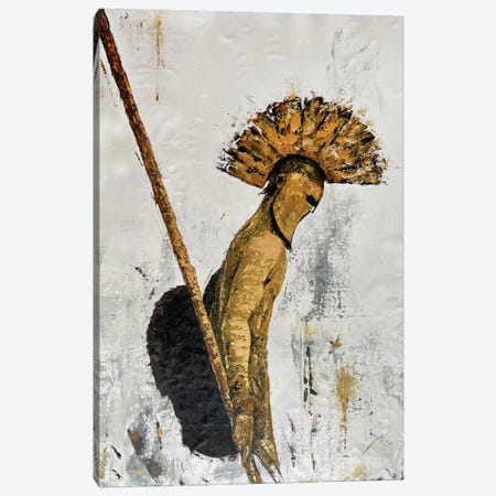 Gladiator Canvas Print #KOO102} by Koorosh Nejad Canvas Art