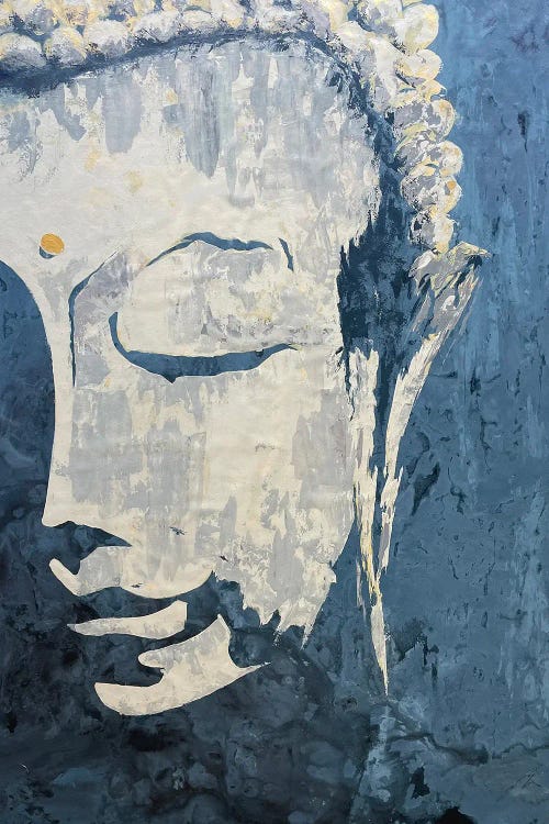 Buddha - Blues by Koorosh Nejad wall art