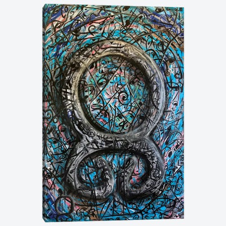 Trollscross - Viking Symbols Canvas Print #KOO15} by Koorosh Nejad Canvas Print