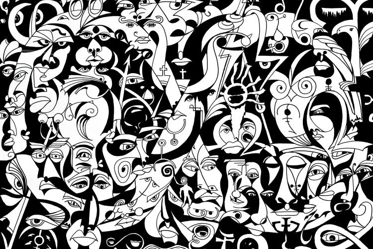The Infinity - Ancient Greek by Koorosh Nejad wall art