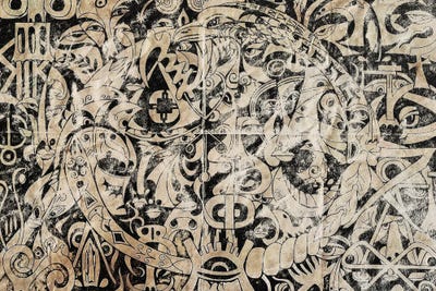 The Earth - Ancient Romans Rustic by Koorosh Nejad canvas print