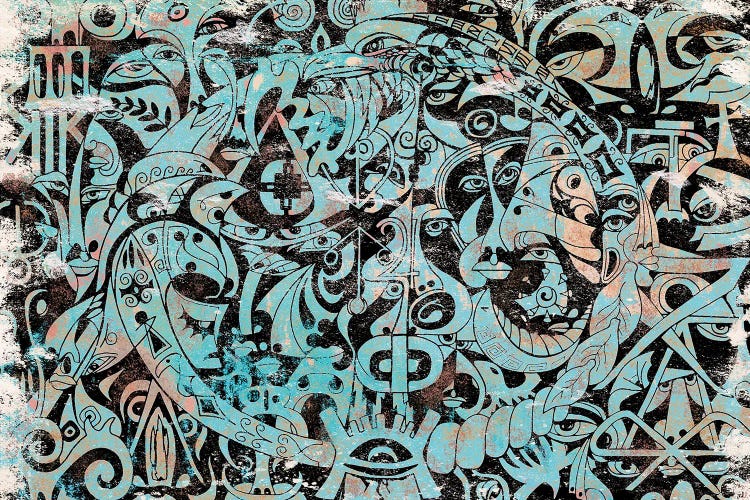 Romans Blue by Koorosh Nejad wall art