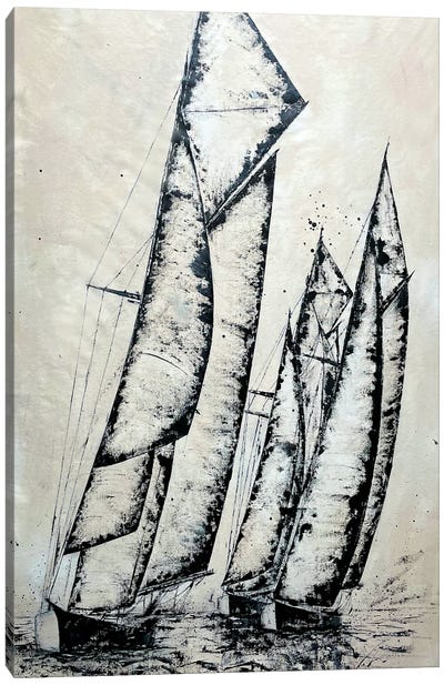 Morning Sail II Canvas Art Print - Koorosh Nejad