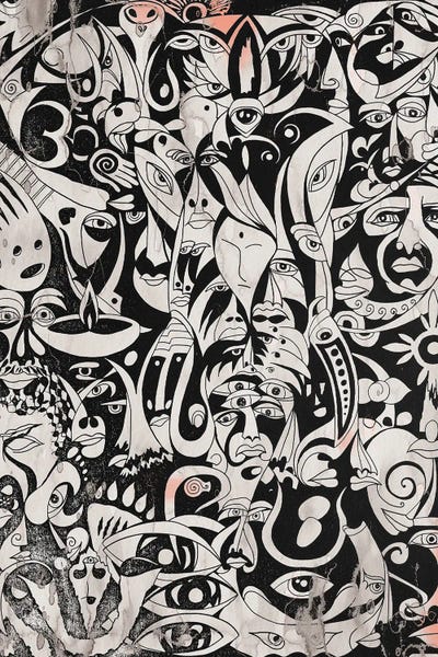 Grey by Koorosh Nejad canvas print